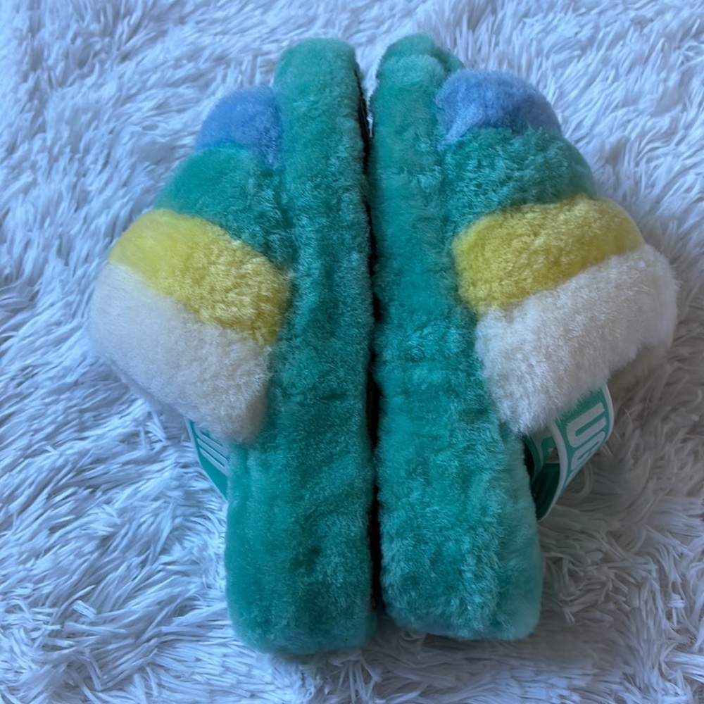 Ugg Yeti Fluff Yeah Multi-Color Slides - image 7